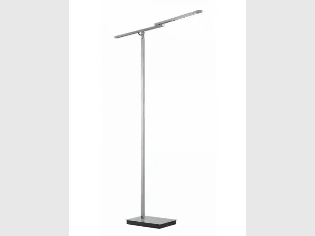 Lampadaire chrome