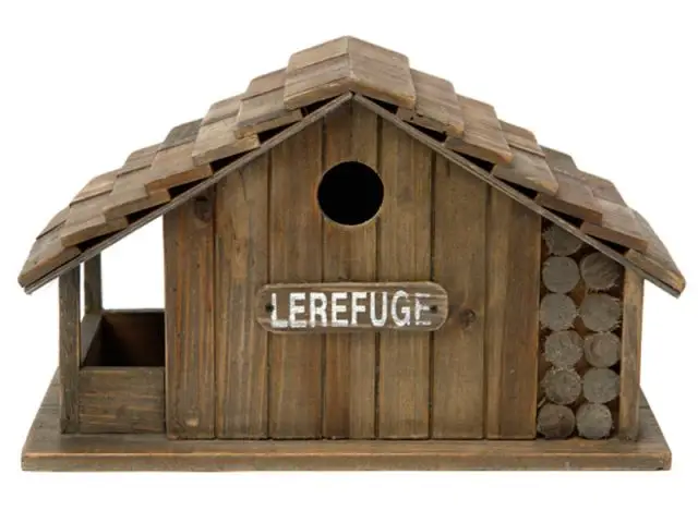 Refuge à oiseaux - Déco ambiance chalet