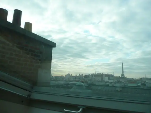 Vue Paris depuis appartement Helzear