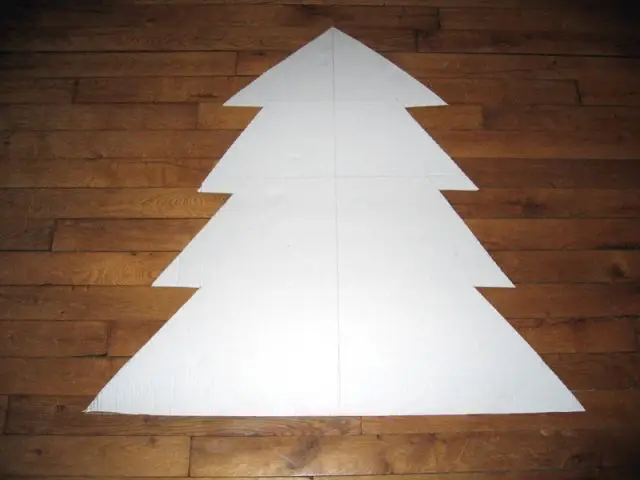 Fournitures - Sapin en papier et carton