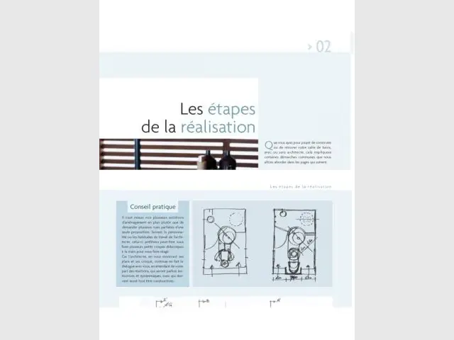 2e partie : les étapes de la réalisation - Editions Eyrolles