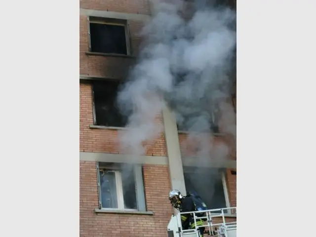 Le feu est éteint - incendie