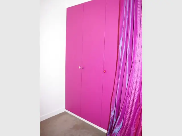 Détail - chambre après - Appartement + couleurs + Chrisdeco