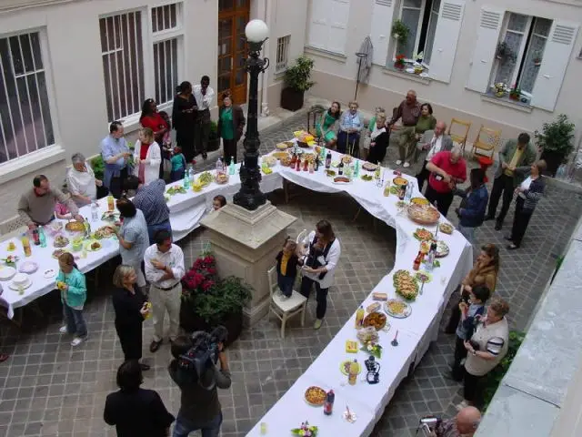 Immeubles en fête