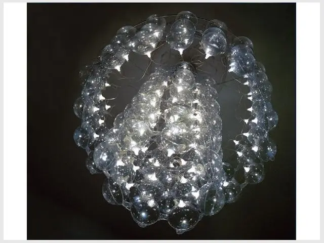 Chandelier bubbles - puff buff bubbles