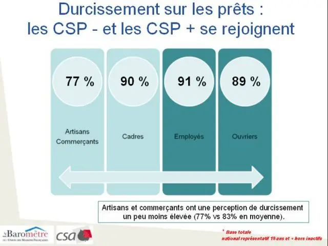 Selon les catégories socio professionnelles - Tableau