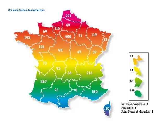 Carte des initiatives