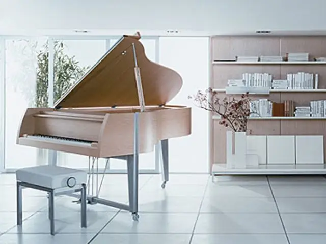 Le piano à queue romantique "Vivace" - pianos design