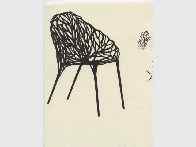 Premières esquisses - Bouroullec_vegetal chair