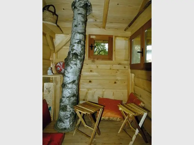 Echasse - Cabane arbre