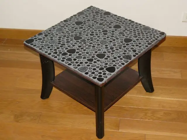 Rattrapage - Table basse avec mosaïque