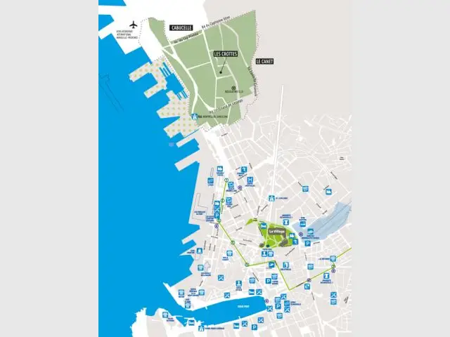 plan Marseille "Le Village"