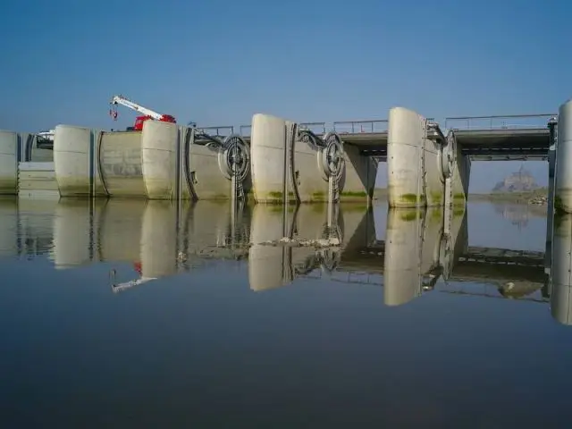 Barrage - Barrage Mont-Saint-Michel