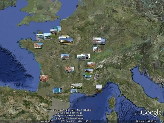 Vue de Google earth - Capture google earth