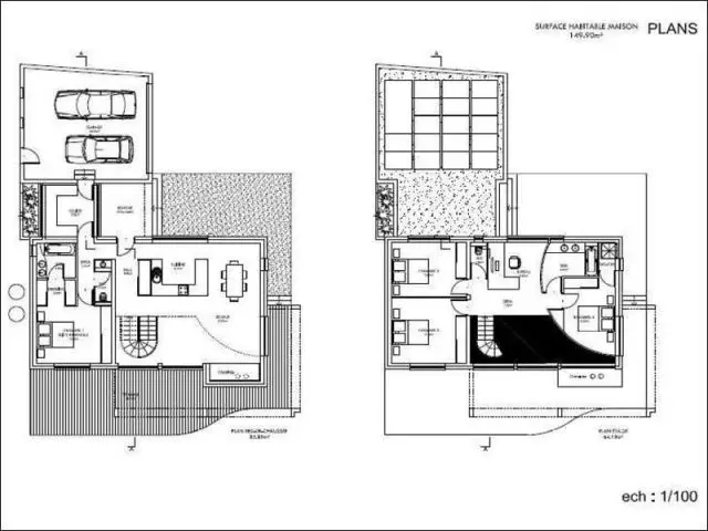 Plan - Villa concept