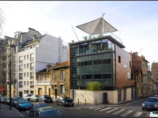 Une maison en ville - maison à paris