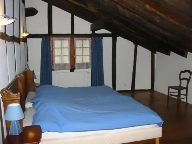 Une chambre sous les toits - maison basque