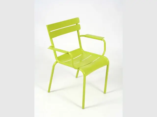 Chaise du Luxembourg verveine