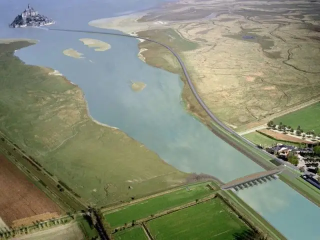 Site après - Mont-Saint-Michel