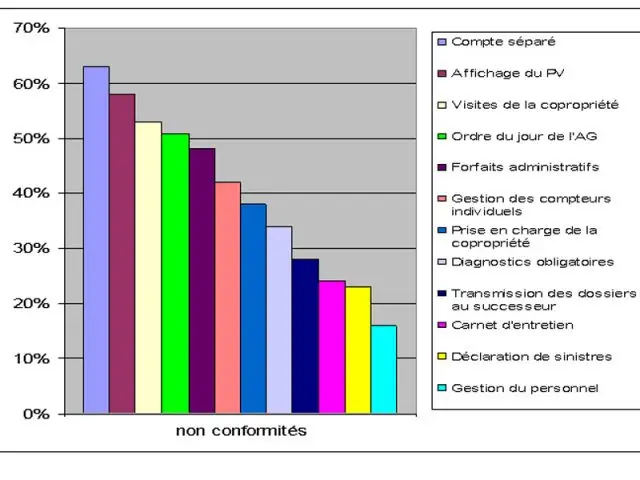 Manquements - graphique