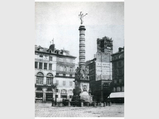 Chatelet - Paris photographié au temps d'Haussmann