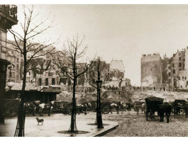 Rive droite-Opéra - Paris photographié au temps d'Haussmann