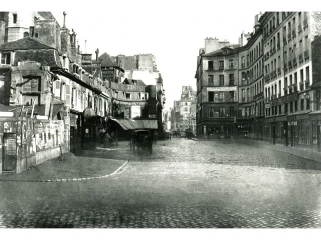 Réaumur Turbigo - Paris photographié au temps d'haussmann