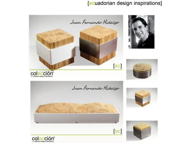 Juan Fernando Hidalgo - Coleccion ecuadorian design inspirations