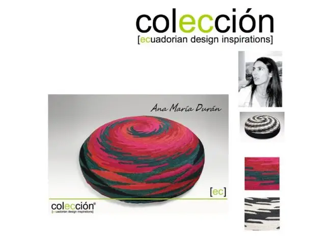 Ana Maria Duran Calisto - Coleccion ecuadorian design inspirations