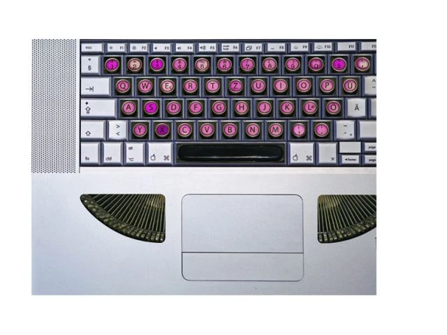 Clavier décoré