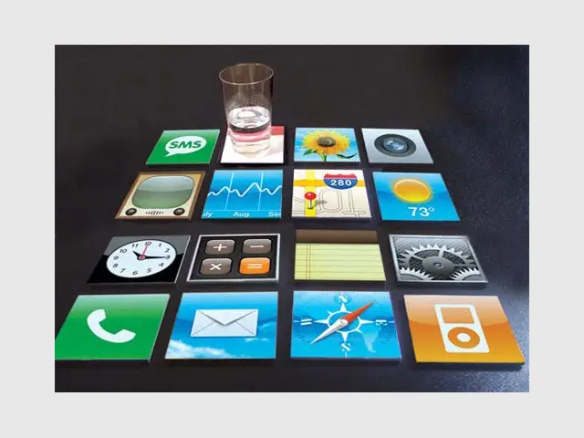 IPhone coasters