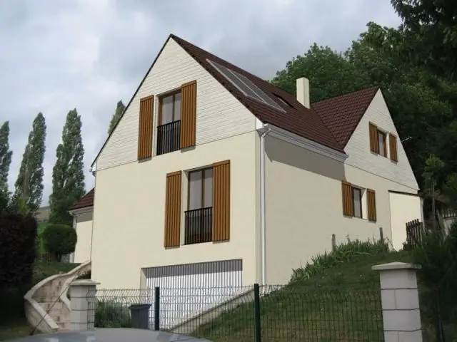 Vue extérieure 3D - Maison surélevée