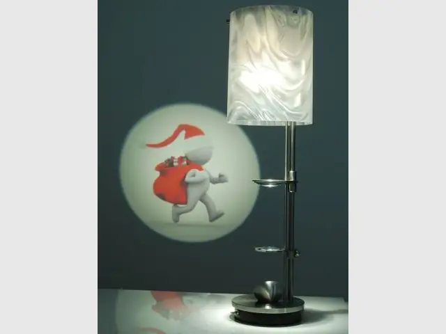 lampe de table projectrice