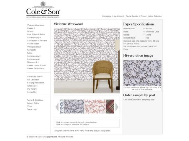 Cole&Son Vivienne Westwood