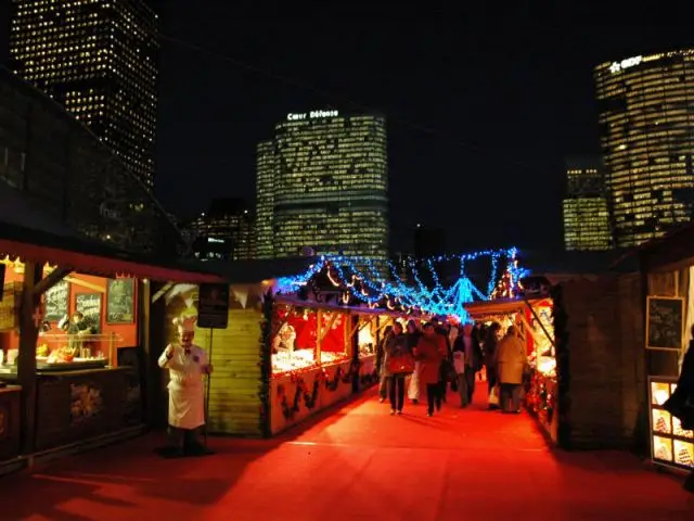 Marché de Noel 2009 - La Défense