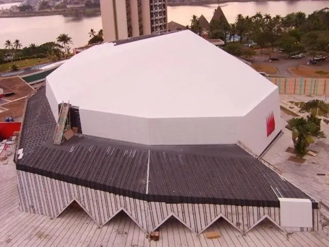 Palais des Congrès d'Abidjan (Côte d'Ivoire) - corian