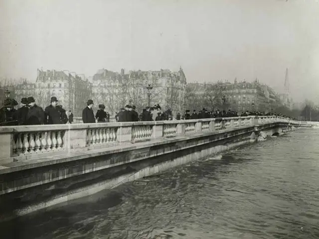 Pont de l'Alma - Paris inondé