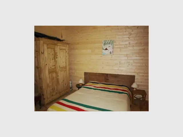 Chambre à l'étage - Reportage maison ossature bois