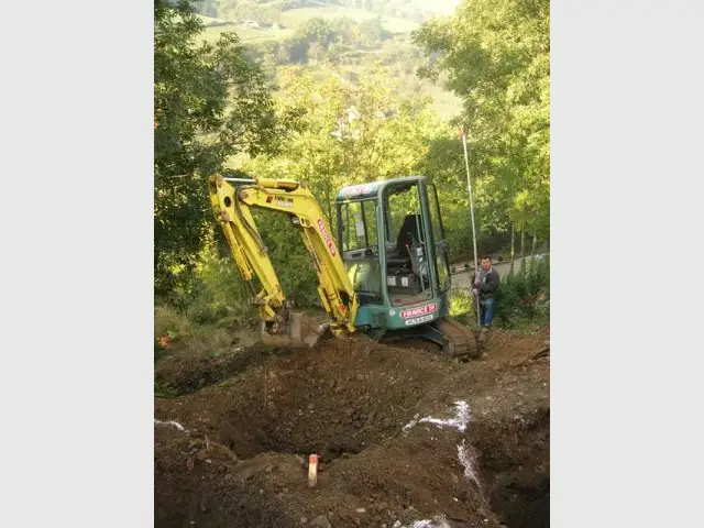 Travaux - terrasse