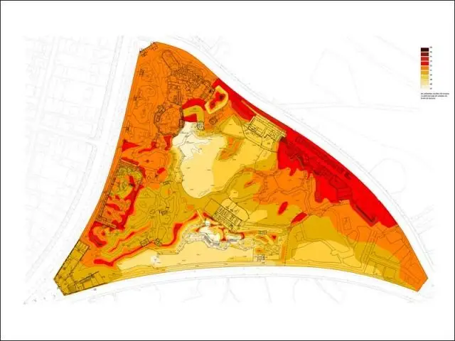 Plan topographique - zoo vincennes