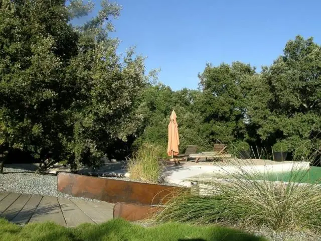 Abords piscine - Après - Jardin Gecko