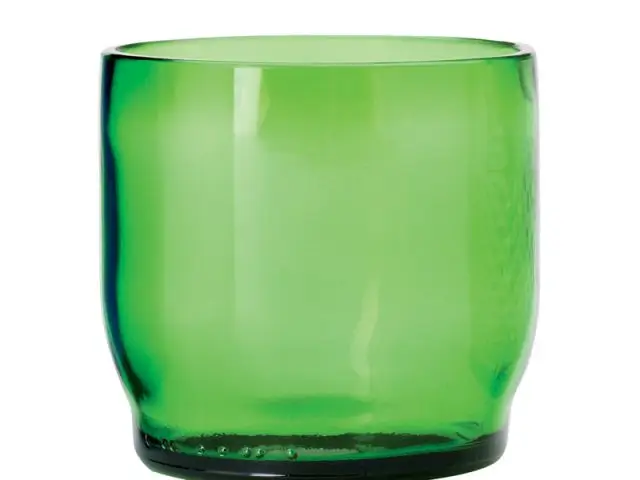 Vert bouteille - verre