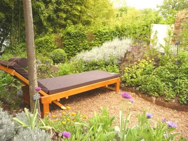 Un divan au jardin - jardin de Chaumont sur Loire