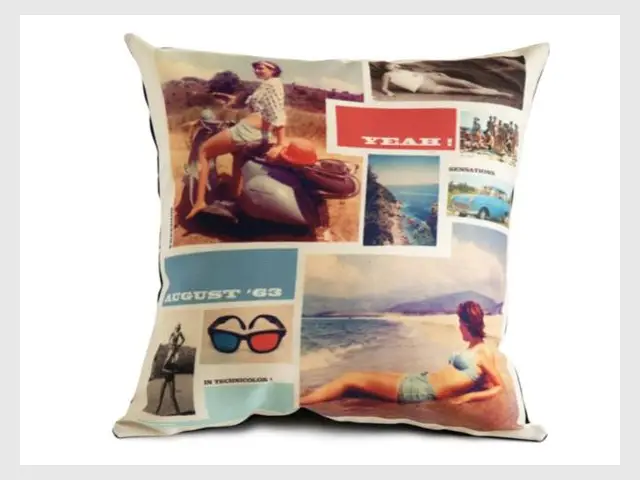 coussin pin up rétro