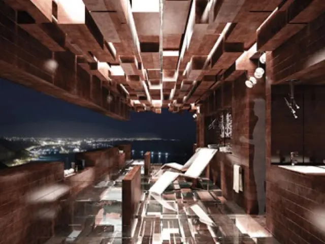 Concept urbain - salle de bains futur