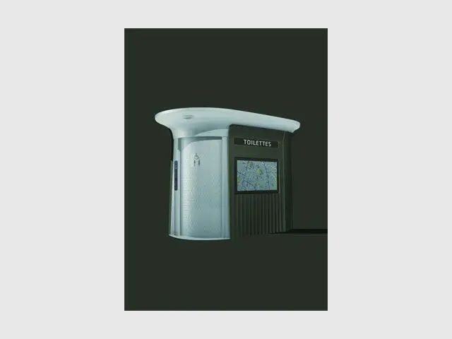 Toilette publique de Paris - Patrick Jouin