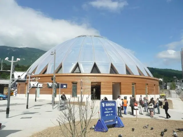 Une gare intermodal - Gare de Bellegarde