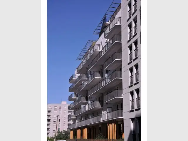 Sept programmes d'habitation - quartier La Buire Lyon