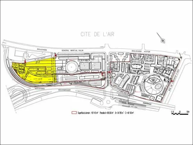 Plan de masse - ministère défense balard