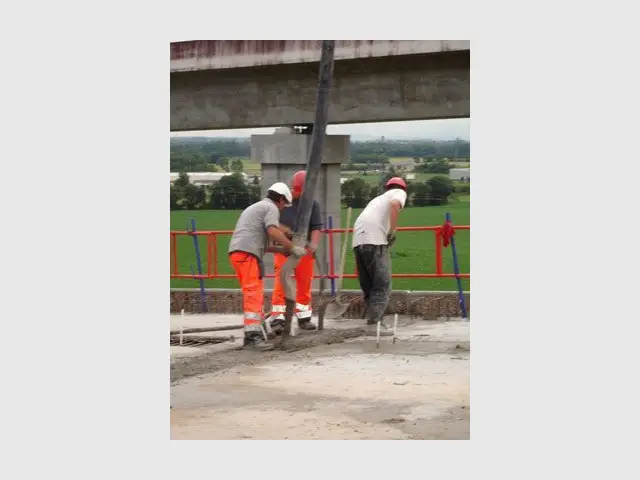 Clavage - viaduc cotiere près de lyon